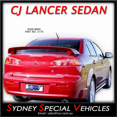REAR SPOILER FOR CJ LANCER SEDAN - VRX STYLE